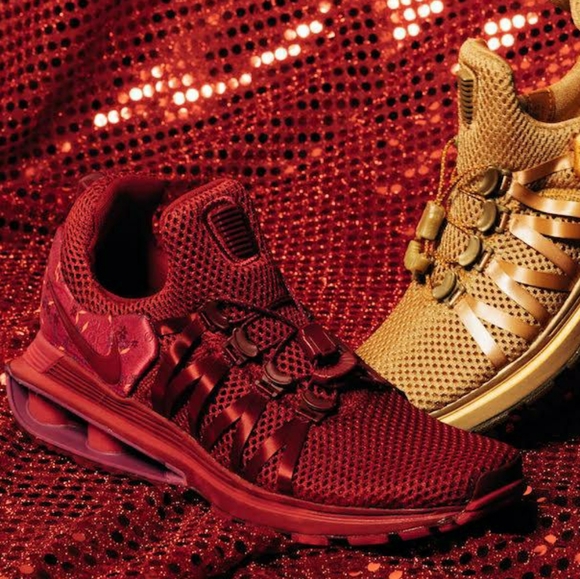 nike shox gravity women's red crush